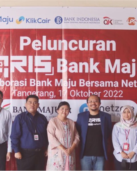 Peluncuran QRIS Bank Maju