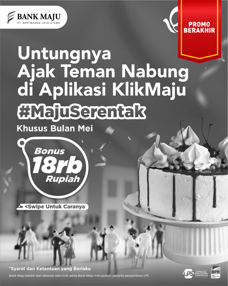 Promo Maju Serentak-Berakhir